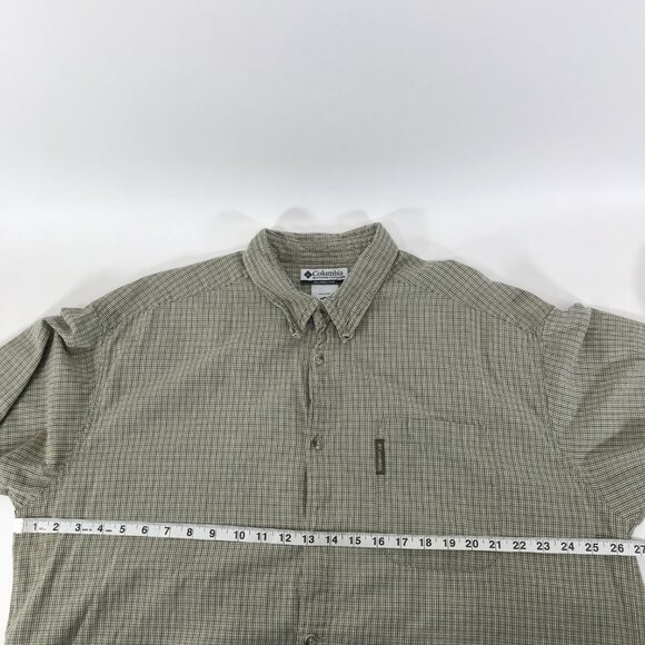 Columbia Short Sleeve Button Down Shirt Men's Size XXL Casual Summer Outdoor - Picture 6 of 9